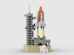 nano Space Shuttle launch v.2