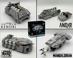Imperial Suppression 4-in-1 Bundle (75375 Alternate Models)