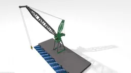 Harbour crane