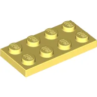 Plate 2 x 4 / Bright Light Yellow