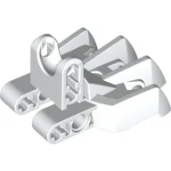 Large Figure Foot, with Ball Socket 5 x 6 x 2 / White