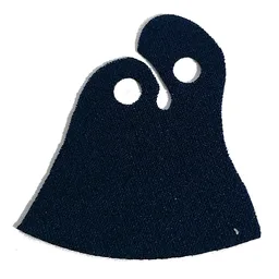 Neckwear Cape, Offset, Two Holes / Dark Blue