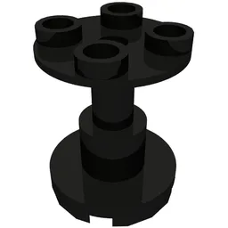 Support Round 2 x 2 x 2 Stand with Blocked Center Hole
