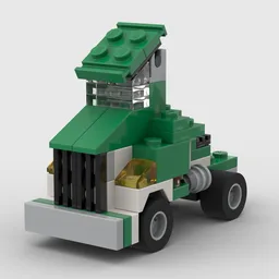 Mini Semi-Truck Cab V2