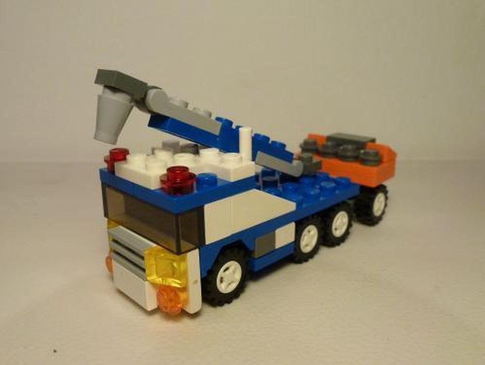 Lego 4838 Fire Truck w/Trailer