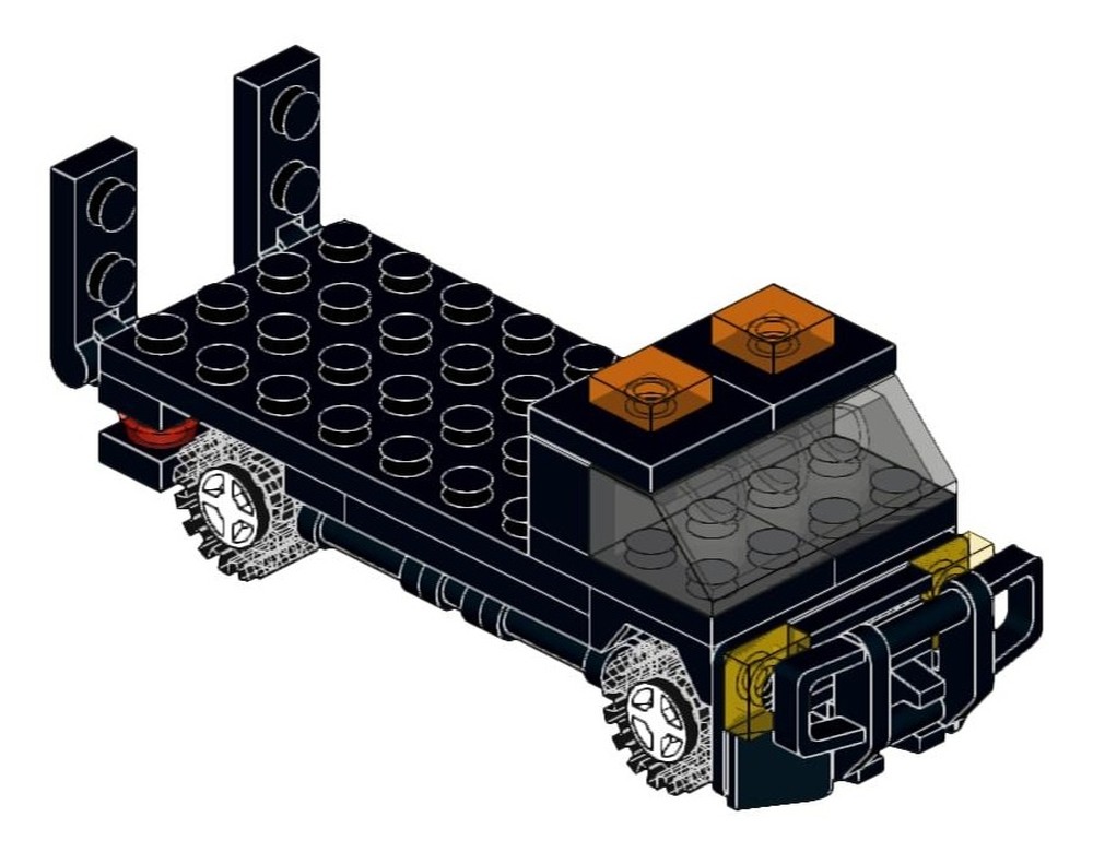 Lego Mazda Titan flatbed truck