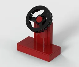 Upscaled steering wheel