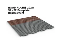 Road Plates 2021: 32 x32 baseplate replacement