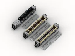 Bavarian Express Train (Moc-Pack) (8w)
