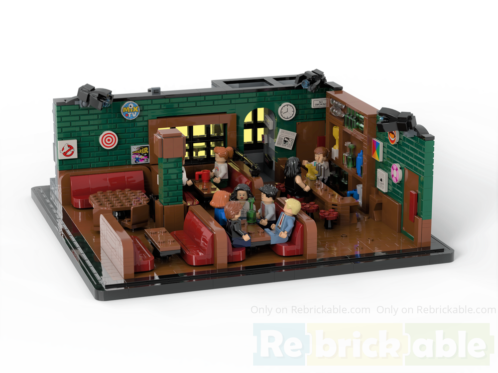 Lego How I Met Your Mother - Mac Larens Pub