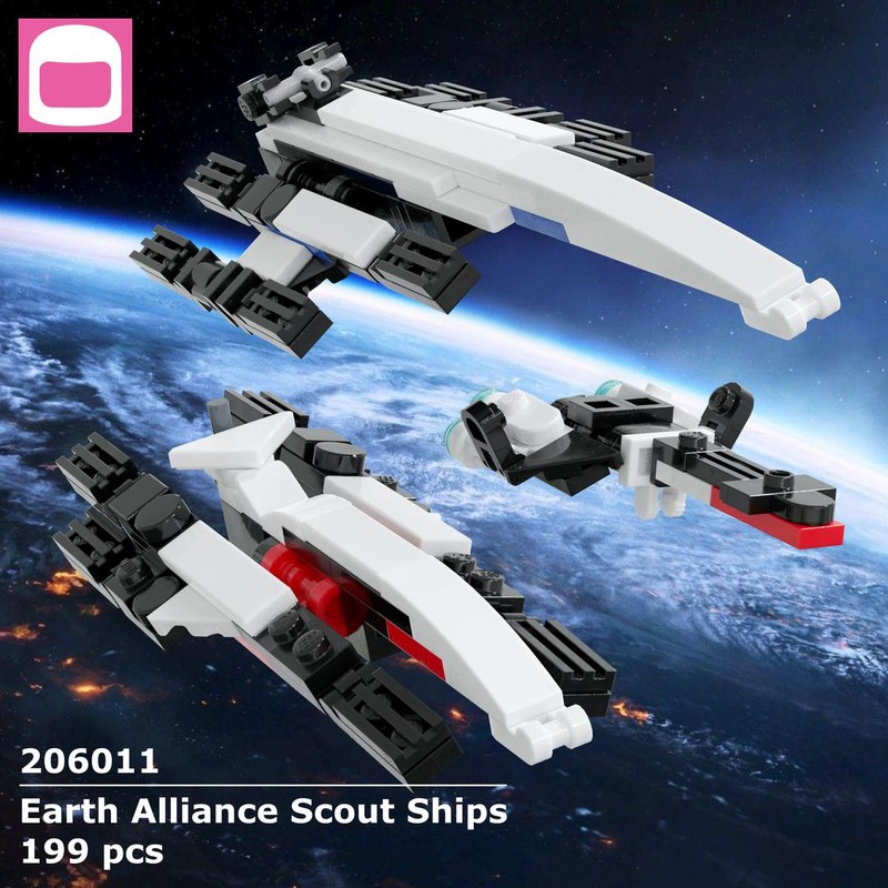 Lego Earth Alliance Scout Ships