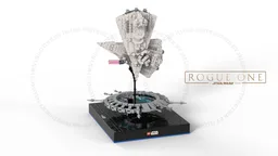 Rogue One Micro Diorama : Sinking ISD