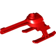 Helicopter Tail and Landing Gear / Red