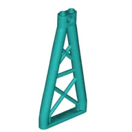 Support 1 x 6 x 10 Girder Triangular / Dark Turquoise