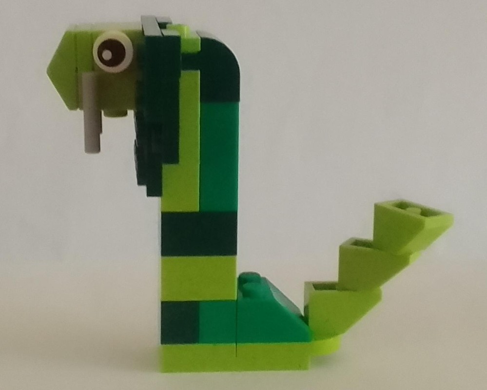 Lego Green Cobra Snake