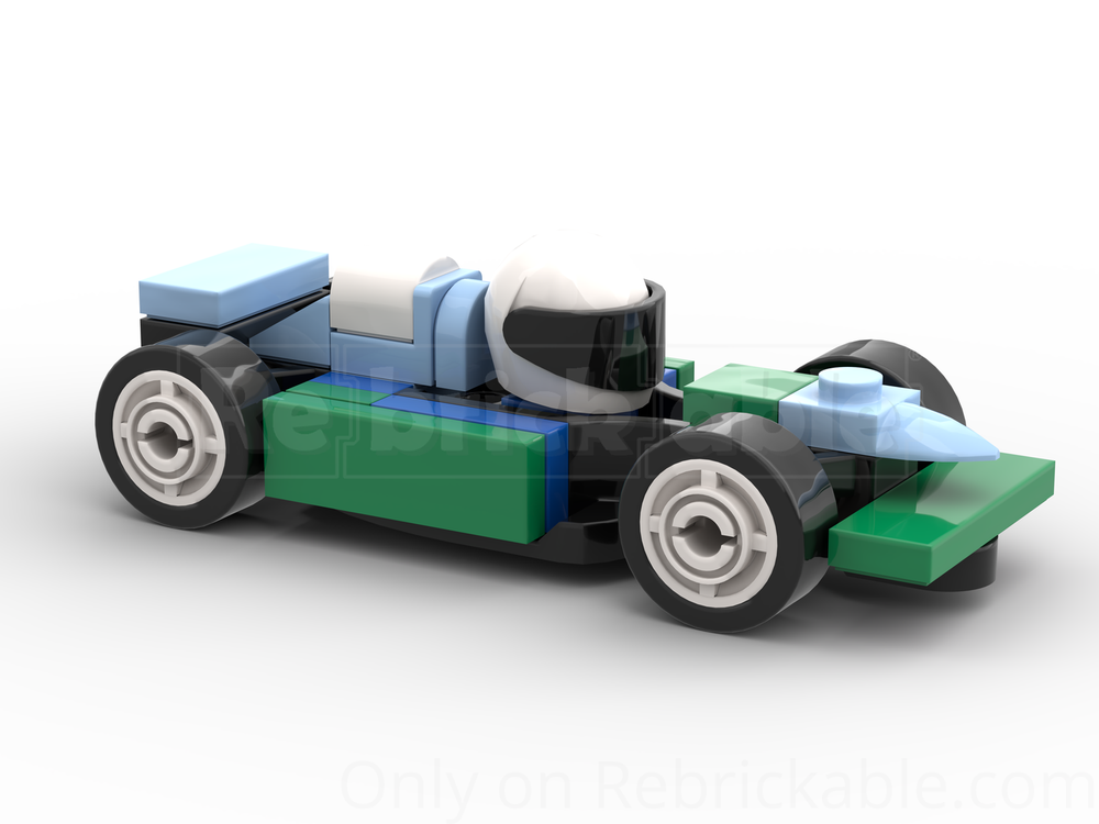 Lego Benetton B194 minifig version