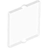Glass for Window 1 x 2 x 2 Flat / Trans-Clear