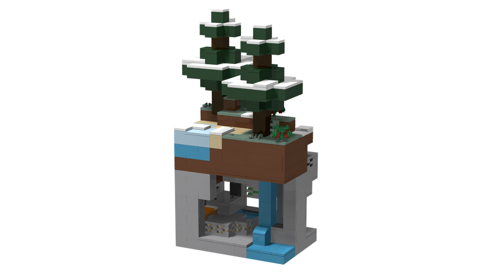 Lego Taiga Biome Block Accurate