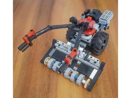 42158 Grubber with Trailing Roller