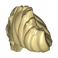 Hair Mohawk Wavy / Tan