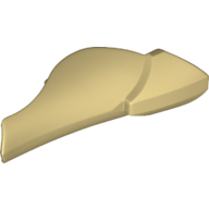 Lego Large Figure Limb Cover, Leg Shin Guard with Ball Joint Socket / Tan