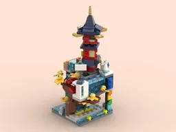 Mini Ninjago City Downtown Energy