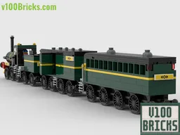 Train with carriages
