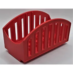 Duplo Trailer, Open Bars, Animal Transporter / Red