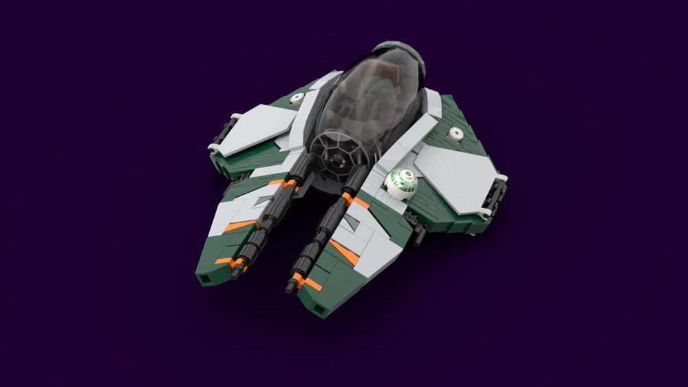 Lego Republic Starfighter - Kit Fisto's Interceptor