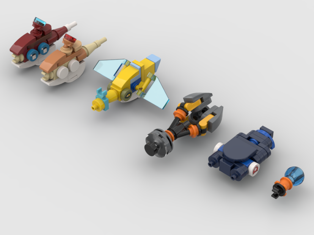 Lego "Jumpscare" Fish (Subnautica/Subnautica below zero)