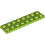 Plate 2 x 8 / Lime