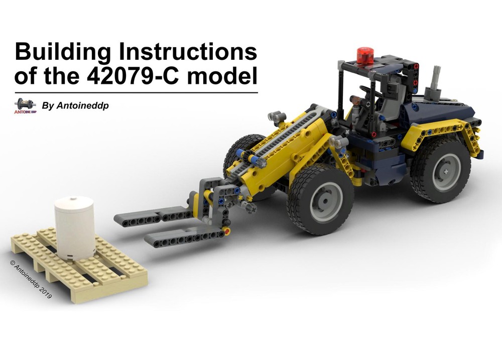 Lego Wheel Loader - 42079 C model