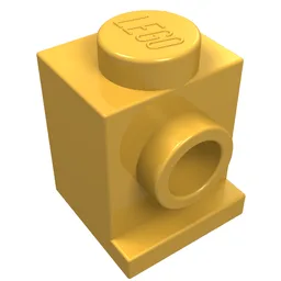 Brick Special 1 x 1 with Headlight / Bright Light Orange