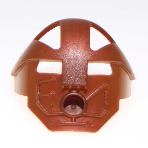 Lego Large Figure Mask Komau (Turaga) / Two-tone Copper