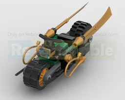 MOC - Ninjago - Lloyd's Blade Bike