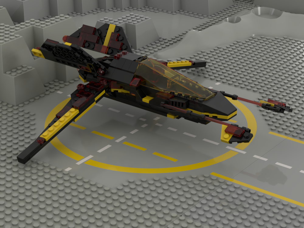 Lego Blacktron Vector Starfighter