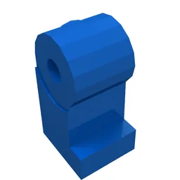 Leg, Left / Blue