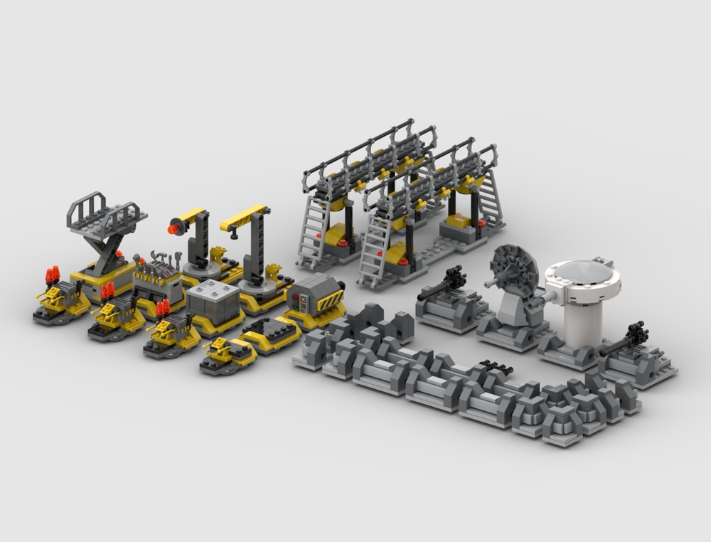 Lego Rebel Base Accessories