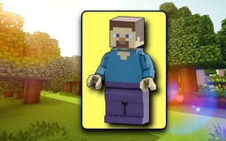 Up-Scaled LEGO Minifigure Steve Edition