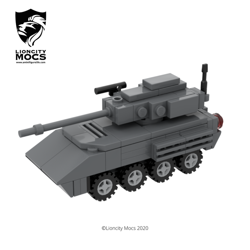 Lego Stryker Mini Armoured Personnel Carrier MOC