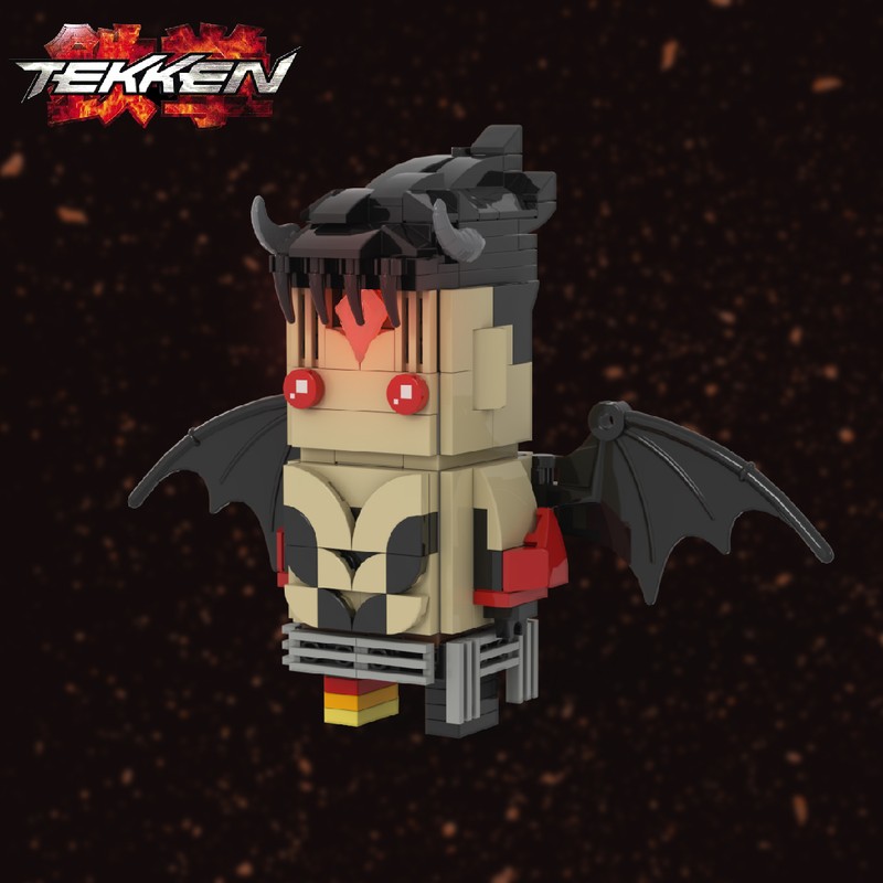 Lego Devil Jin , Tekken Brickheadz