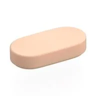 Tile Round 1 x 2 / Light Nougat