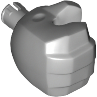 Lego Hand Hulk - Right / Light Bluish Gray