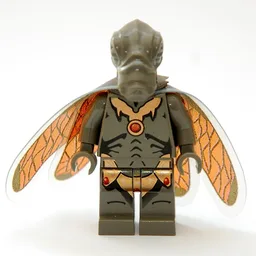 Geonosian, Dark Gray, Wings