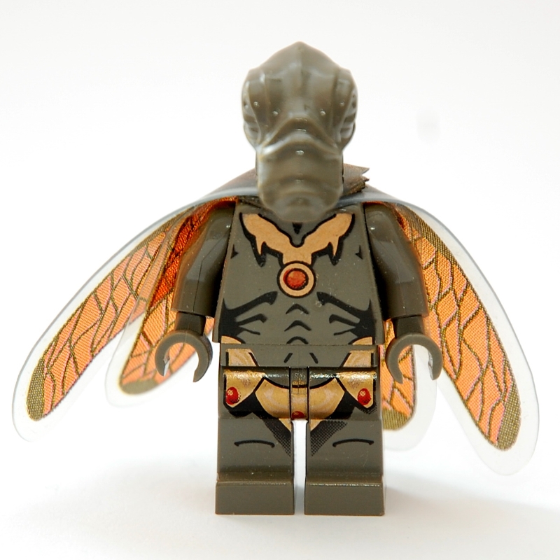 Lego Geonosian, Dark Gray, Wings