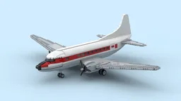 Vintage Commuter Airliner