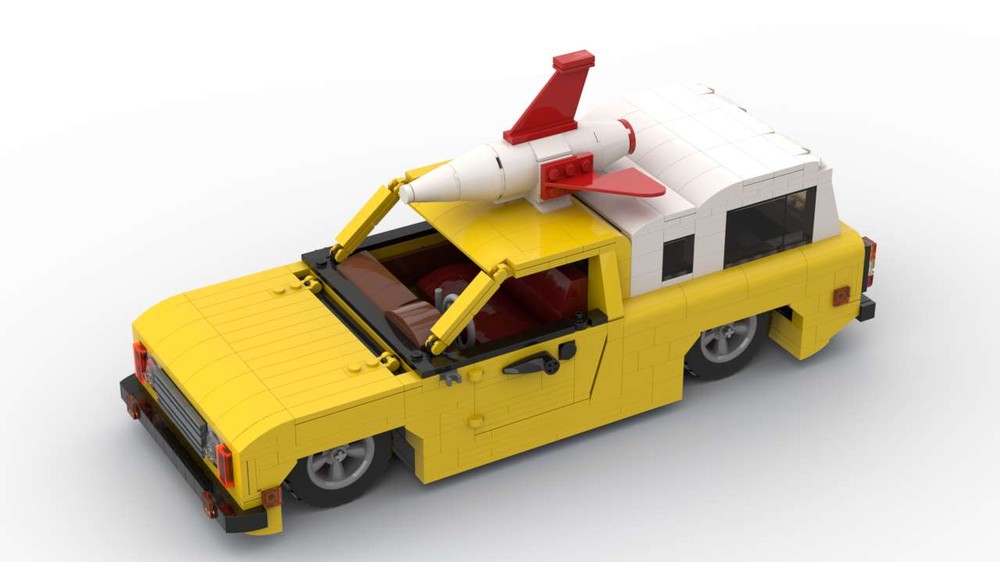 Lego Pizza Planet Delivery truck
