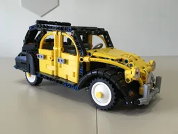 Citroen 2CV Yellow