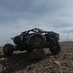 Skeleton Trophy Truck