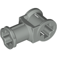 Lego Technic Axle Connector with Axle Hole / Light Gray